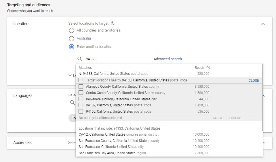 Google Ads Narrow Down Your Location