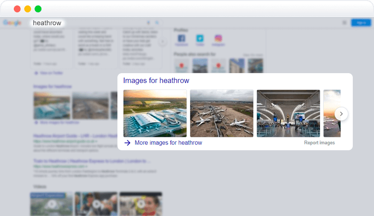 Google Search Features - Image Related Search