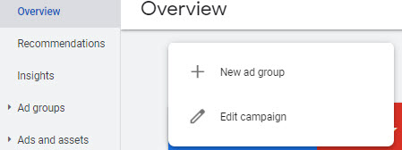 Create A New Ad Group
